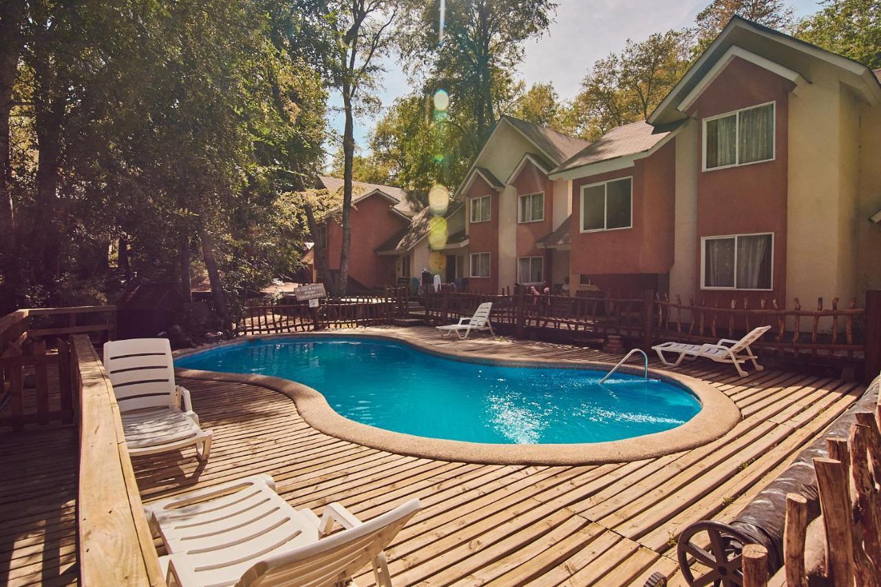 Hotel Y Cabanas Borde Andino ラス・トランカス エクステリア 写真